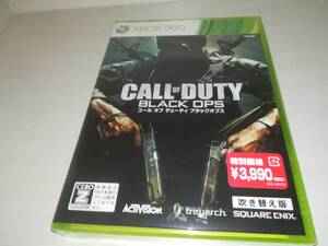 XBOX360 新品未開封 コール オブ デューティー ブラックオプス CALL OF DUTY BLACK OPS 吹き替え版