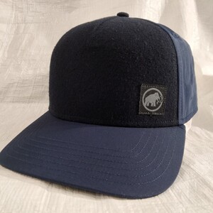 マムート MAMMUT アルナスカ キャップ Alnasca Cap ネイビー　NAVY　帽子　wool poly ウール　ナイロン　カジュアル　アウトドア　男女兼