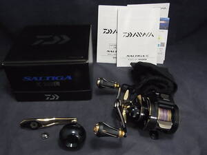 662★100円～★ダイワ(DAIWA) 21 ソルティガ　IC 300L＋DRESS ハンドル付■美品