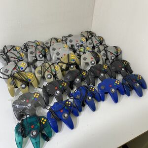 Nintendo64 コントローラー NUS-005 30点まとめて 未検品 AAA0001大6167/1231