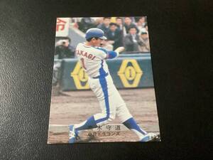 良品　カルビー78年　高木（中日）　14 エラー版　プロ野球カード