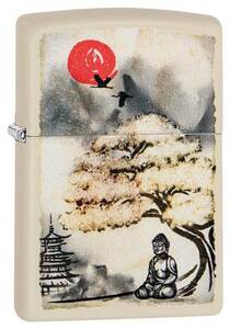 Zippo ジッポライター Bonsai Buddha Under Tree 29846 メール便可