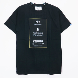 NEIGHBORHOOD ネイバーフッド 12SS TMI.TOO MUCH/C-TEE.SS 121PCNH-STM21S スカル Tシャツ ブラック ショートスリーブ カットソー mayk