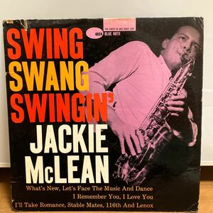 【LP】オリジ★ジャッキー・マクリーン / Jackie McLean /スイング・スワング・スインギン/ Swing, Swang, Swingin