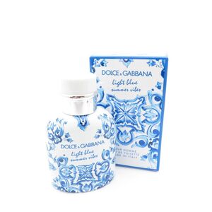 未使用 DOLCE&GABBANA ドルチェ＆ガッバーナ ライトブルー サマーバイブス 香水 75ml オードトワレ BM9382AG