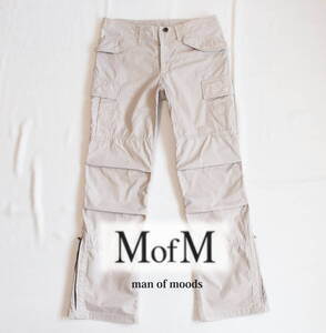 MofM（manofmoods）パラシュートカーゴパンツ size2 MADE IN JAPAN. parachute cargo pants