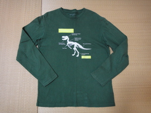 THE SHOP TK☆ザ ショップ ティーケー☆長袖TシャツロンT緑160ｃｍ