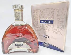 ⑦ 【美品】 未開栓 MARTELL XO EXTRA OLD COGNAC マーテル XO エクストラ オールド コニャック ブランデー 700ml 40% 箱付き