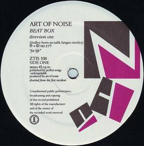 サンプリングの神様ことArt Of Noise/Beat Box (Diversions)