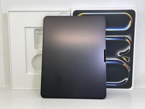 U620【ジャンク品】 iPad Pro 13インチ (M4) 標準ガラス搭載 512GB Wi-Fi スペースブラック