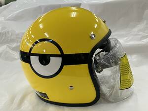  ミニオンズ　ｍinions　ヘルメット　新品　タイホンダ純正アクセサリー　H2C　　