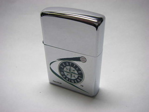 2001年製造 未使用品 ZIPPO シアトルマリナーズ　MLBP公認商品