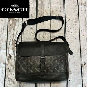 匿名配送　送料無料　正規品　COACH コーチ　ショルダーバッグ　メッセンジャーバッグ　メンズ