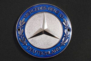 ◇ Mercedes IGクラブ エンブレム CLUB Badge 70mm ocitye benz 独メルセデスベンツ グリルバッジ W120W121W127W128W105W180W110 Ltdb