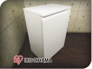 ■展示品■IRIS OHYAMA/アイリスオーヤマ■ノンフロン冷蔵庫■66L■奥行スリム/小型/1ドア■2024年製■IRSN-7A-W■kdnn3386m