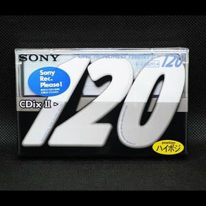 【新品/未開封品】ソニー SONY C-120CDX2E ハイポジションカセットテープ 120分 5本セット