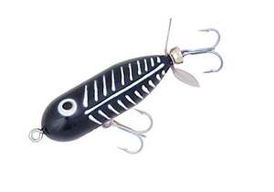 Heddon　ヘドン　ベビートーピード XBW Black Shore Minnow