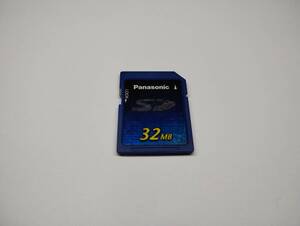  32MB　メガバイト　Panasonic　SDカード　メモリーカード