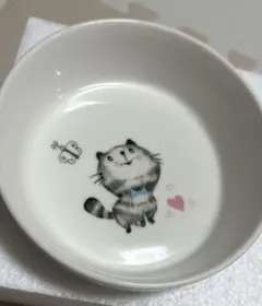 電子レンジ◎ ✨ ペットボウル(陶器)わんちゃんねこちゃん餌入れ