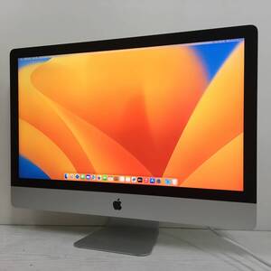 ☆【美品 27インチ】Apple iMac (Retina 5K, 27-inch, 2017) A1419『Core i5(7500)3.4GHz/RAM:16GB/HDD:2TB,SSD:128GB』Ventura 動作品