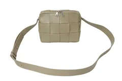 BOTTEGA VENETA ボッテガヴェネタ マキシイントレチャート カセットカメラバッグ 730027VB1K01511 ショルダーバッグ 美品 中古 4c070906