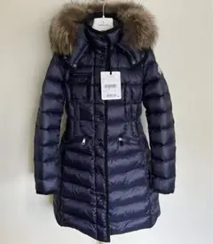 新品.未使用 本物. MONCLER "エルミファー" ネイビー 確実正規品 0