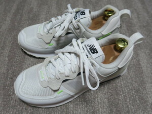 2021年製 USED NEW BALANCE ニューバランス ML574IDE(D) ML574I ML574IDE WHITE(DE)白レディーススニーカー 24cm