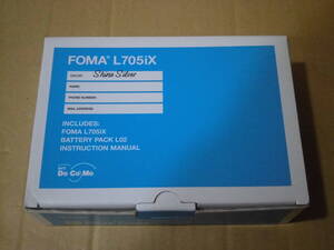 ドコモ FOMA LX705iX シルバー 当時物