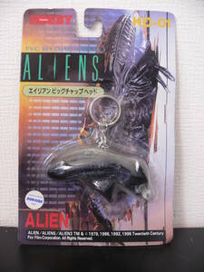 ツクダホビー エイリアン ビッグチャップ ヘッド P.V.C. キーチェーン 未開封品です。 キーホルダー ALIEN