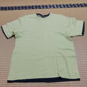 メンズTシャツ 黄緑色 Mサイズ
