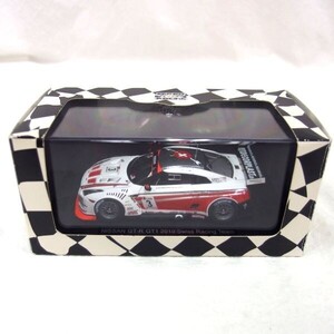 【美品1円～】EBBRO/エブロ 1/43 NISSAN/日産 GT-R GT1 2010 Swiss Racing Team No.3 44355/60サイズ