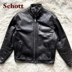 完売品✨schott 141 レザージャケット　シングルライダース ボア　40