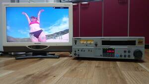 ★【中古/動作品 】★VICTOR BR-S500DX/ビデオカセットレコーダー/S-VHS/再生確認済み