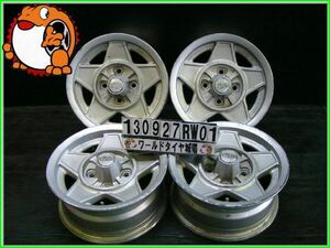 [中古ホイール4本セット]CROMODORA デイトナ CD78[14x6J+13/114.3/4H]旧車に!