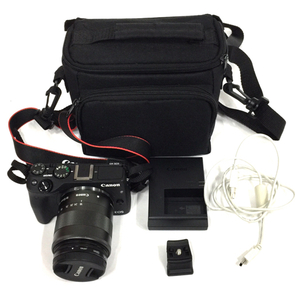 1円 Canon EOS M3 EF-M 18-55mm 1:3.5-5.6 IS STM ミラーレス一眼カメラ レンズ L132237