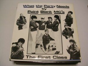 ●HIP HOP RAP 12”●POINT BLANC MC