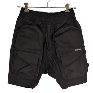 F.C.Real Bristol エフシーレアルブリストル × READYMADE FCRB-192123 3L MULTI POCKET SHORTS ショートパンツ ブラック Sサイズ 589112