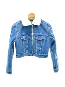 Levi’s◆クロップドデニムボアジャケット/S/インディゴ/PC9-57847-0000