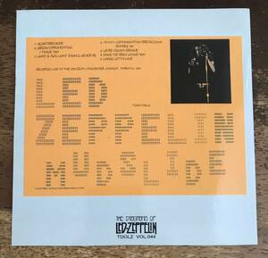 Led Zeppelin レッドツェッペリン ■ Mudslide (1CD) / Live in Vancouver March 21st 1970 / Original Master / Excellent Audience Recor