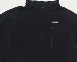 FJ15パタゴニアPATAGONIAアメリカ古着ベターセーターBETTER SWEATER黒系25521プルオーバーLアウトドアジャケト/オールド＆レトロ