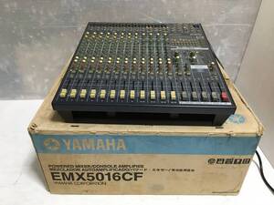 □ E176 □ジャンク YAMAHA ヤマハ EMX5016CF パワードミキサー 元箱付