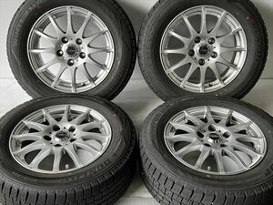 【バリ山】ホットスタッフ クロススピード 15インチ 6J+43 5H114.3 195/65R15 22年製 ノア ヴォクシー