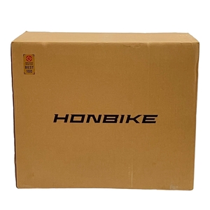 【引取限定】【動作保証】 HONBIKE BK1BH1-1BB21 ブラック × ブラック 20インチ 折りたたみ 電動アシスト 自転車 未使用 直T8896726