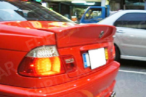 BMW E46 クーペ CSL リアトランクスポイラー 各純正色付 2001-2006