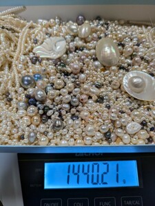 淡水パールルース/パーツ等とシェルカメオ大量出品！シェルカメオ約115.93g/579.65ct！淡水パール/ルースパーツ等約1,440.21g/7,201.05ct！