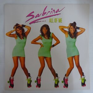 11211318;【UK盤/Eurobeat/12inch】Sabrina / All Of Me