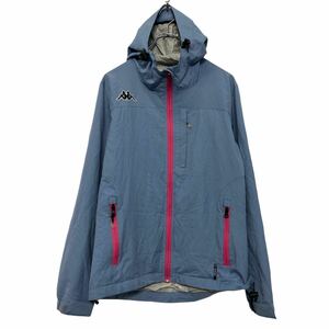 Kappa ジャケット カッパ M ブルー レディース フルジップ 古着卸 アメリカ仕入 a609-5065