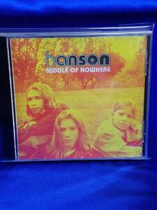 CD012 hanson ハンソン Middle of Nowhere