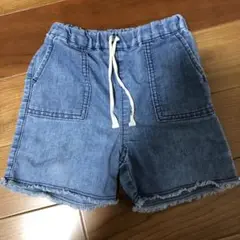 プティマイン　デニムショートパンツ