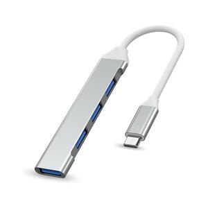 USB ハブ Type-C 3.0 タイプC 小型 拡張 4ポート